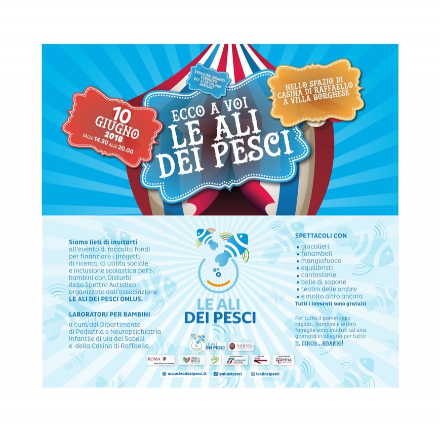 Domenica 10 giugno l'inaugurazione dell'associazione “le ali dei pesci”